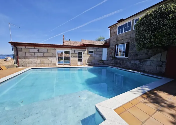 度假居 Casa Con Jardin, Piscina Privada Y Vistas A Las Islas Cies